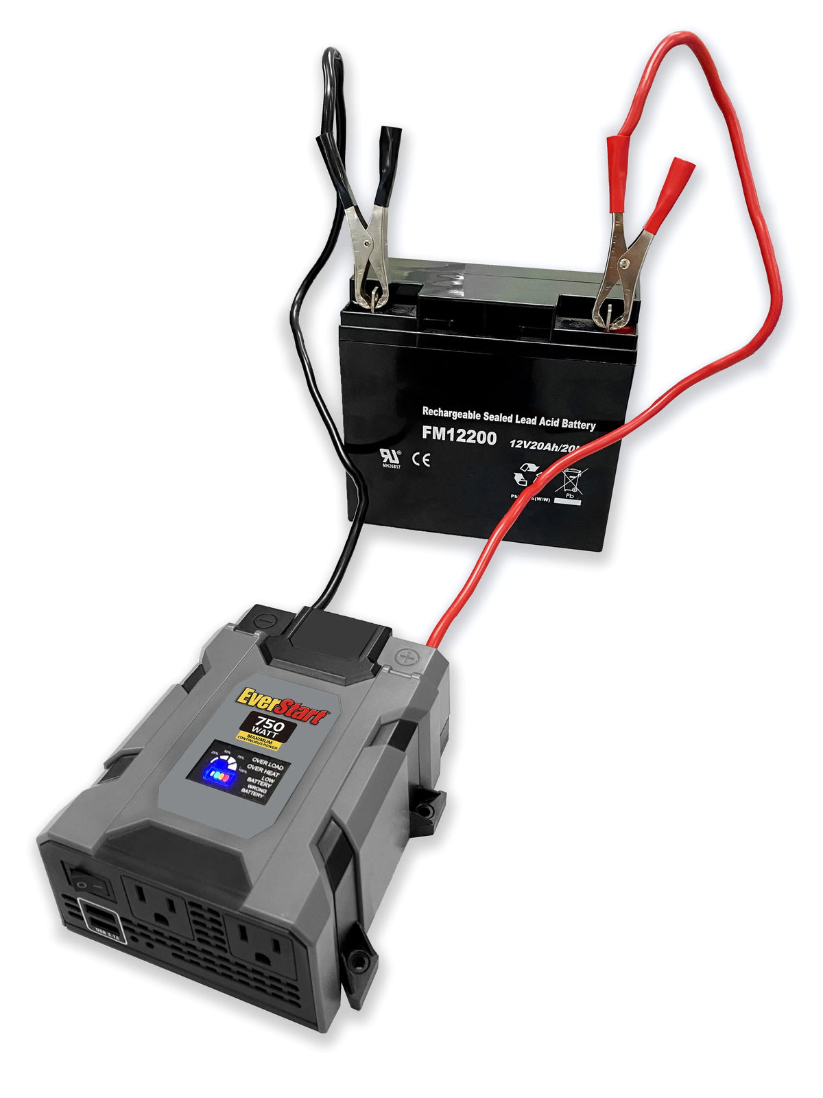 750 Watts Vehicle Power Inverter P529214