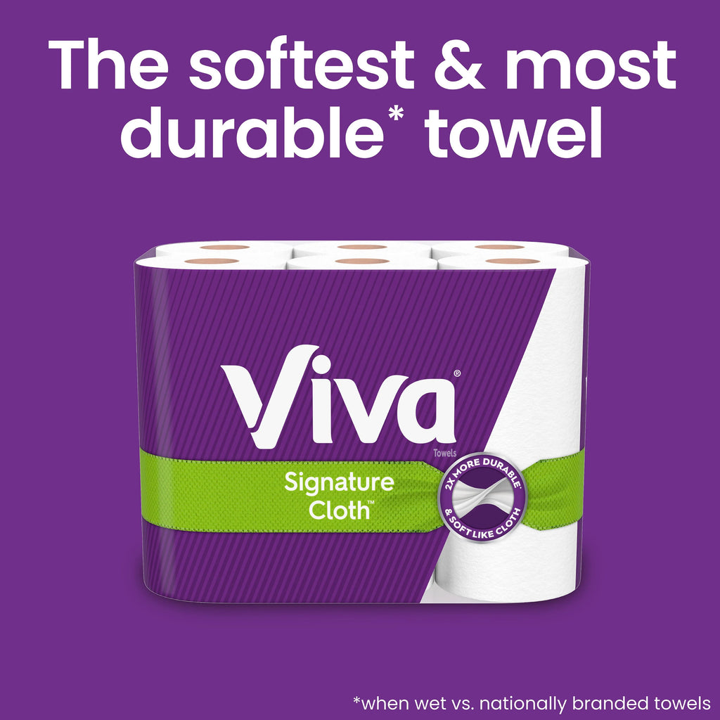 Cloth Paper Towels, 1 Double Roll E161284