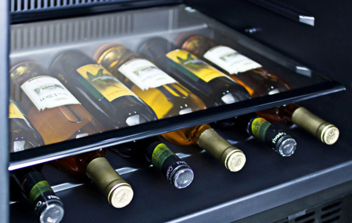 24 in. Stainless Steel Outdoor Built-in Refrigerator with Lock K108704