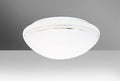 Opal/Cut Two Light Flush Mount P32927