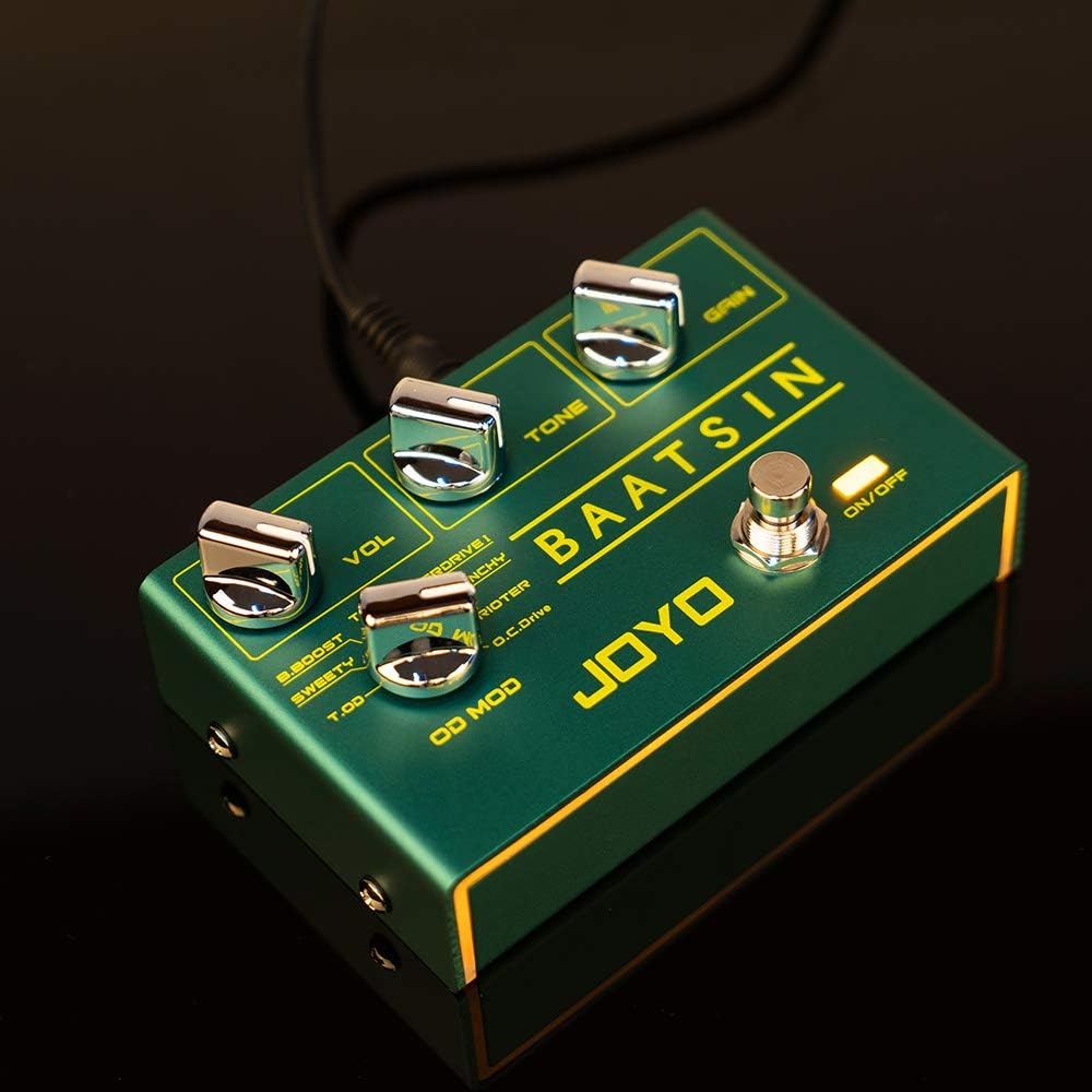 Overdrive & Distortion Pedal with 8 Classic OD/DS Sounds for Electric Guitar, Pack of 2 G71851