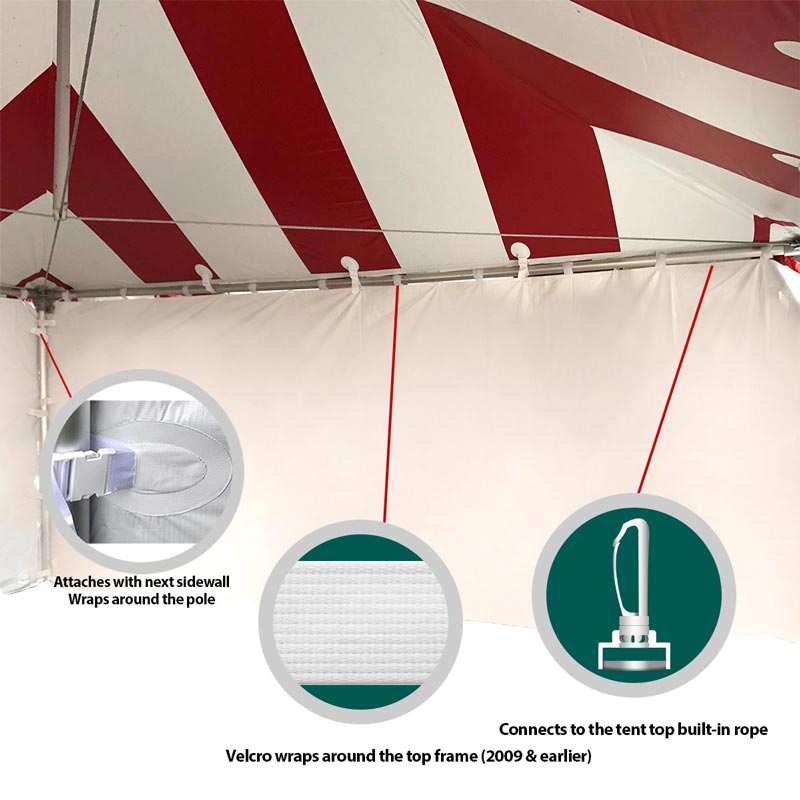 10 ft x 10 ft Sidewall Kit U999