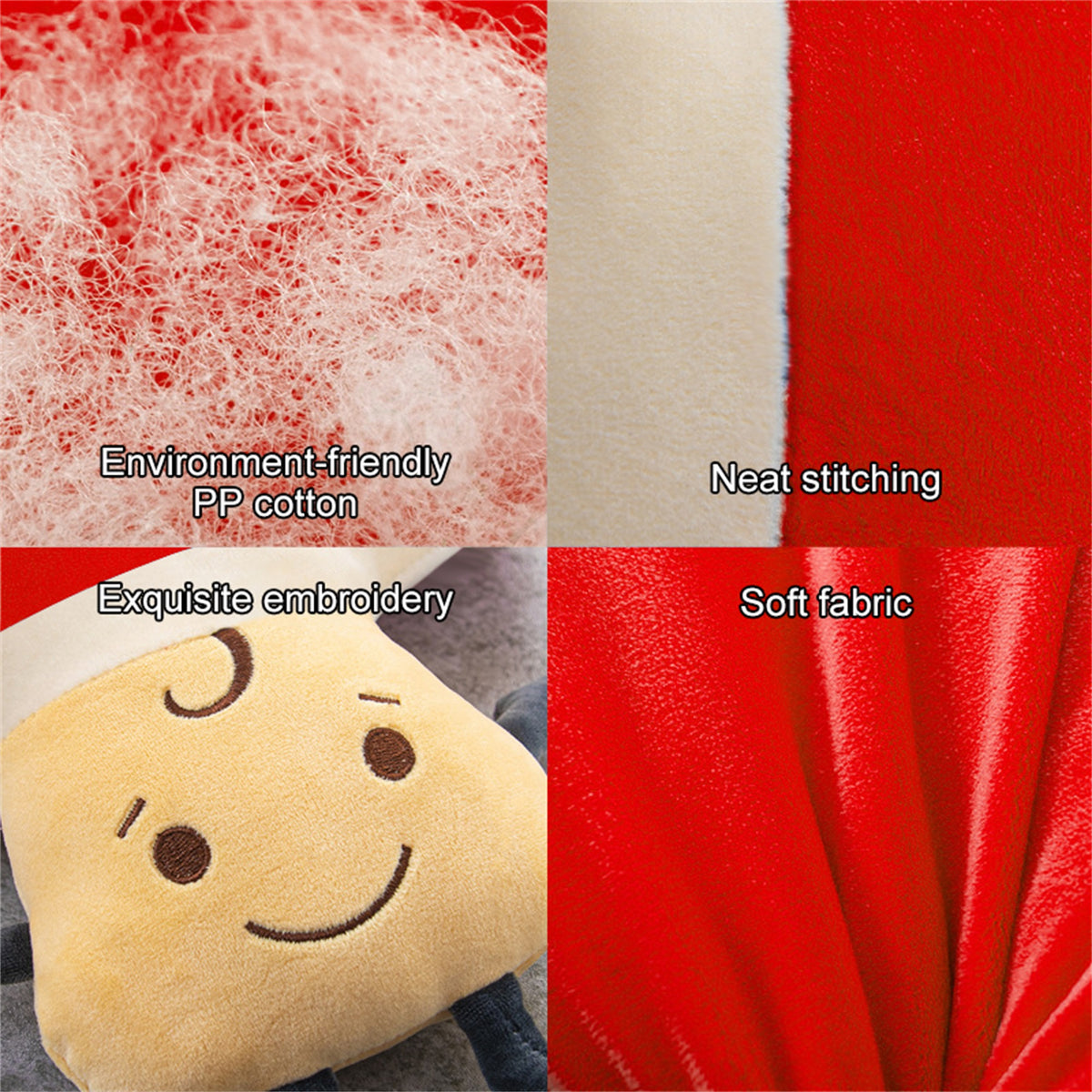 Plush Mushroom Throw Pillow Stuffed Dolls Toys B31141