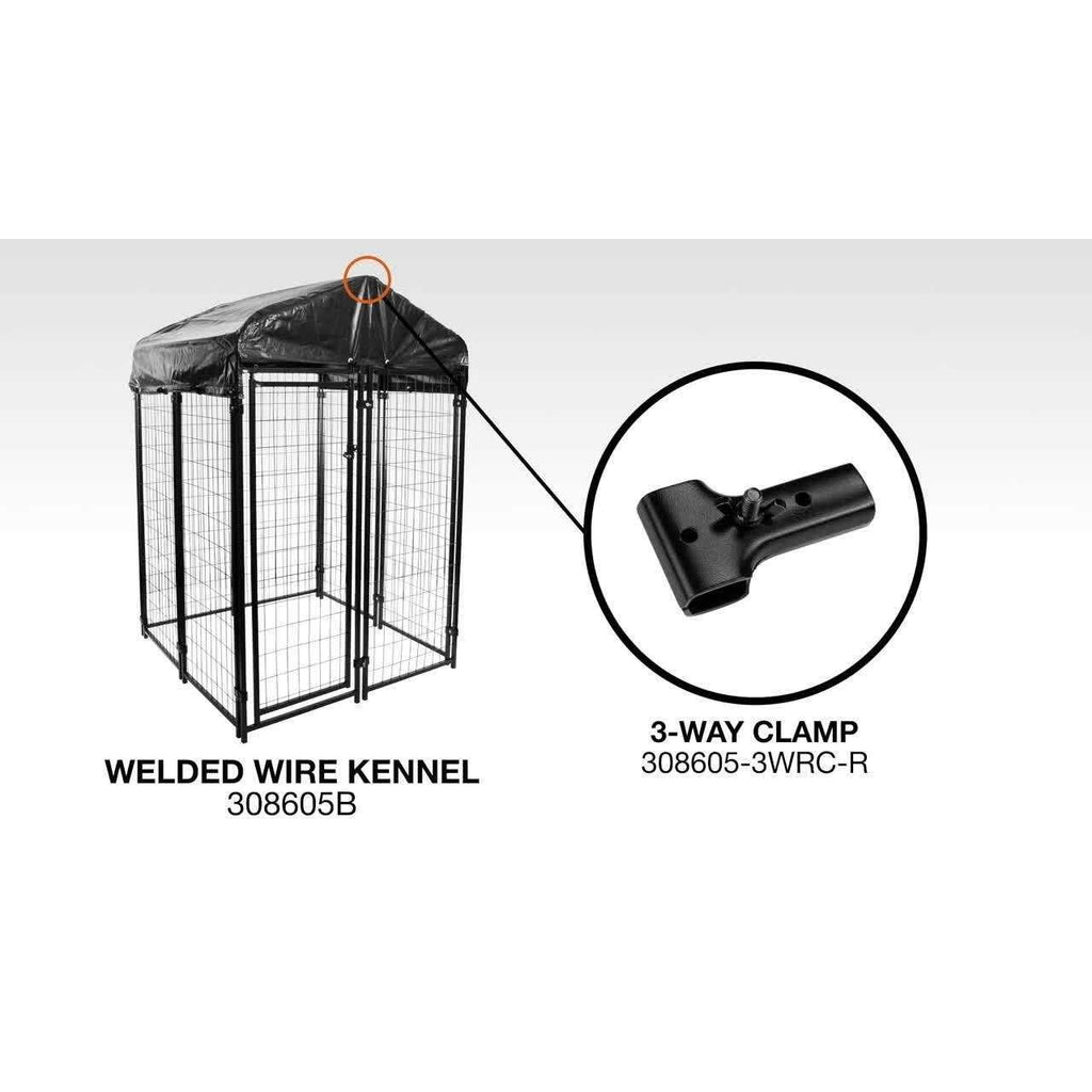 Black Replacement Vinyl Roof for Pet Kennel Z445