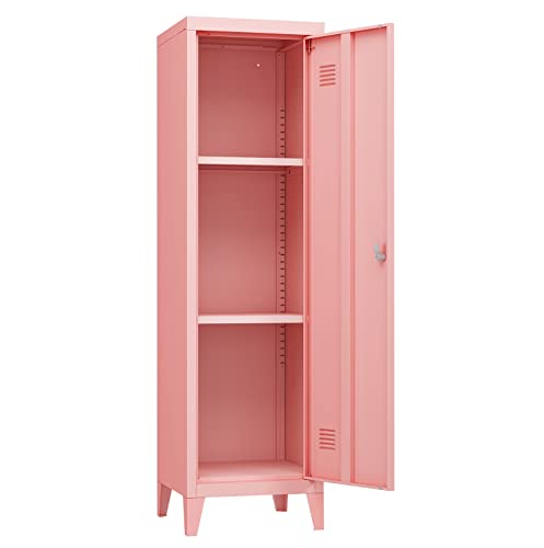 Metal Storage Cabinet with Doors and Shelves N8615