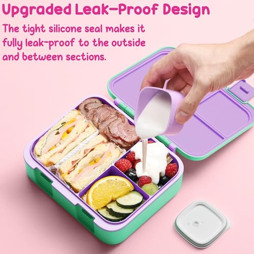 Bento Lunch Box with Thermos, 32OZ Snack Container, Insulated Bag, Food Jar, Ice Pack Set Q277344