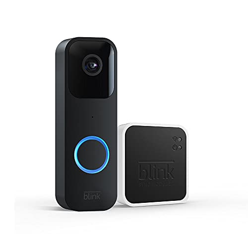 Black Video Doorbell with Sync Module 2 R689254