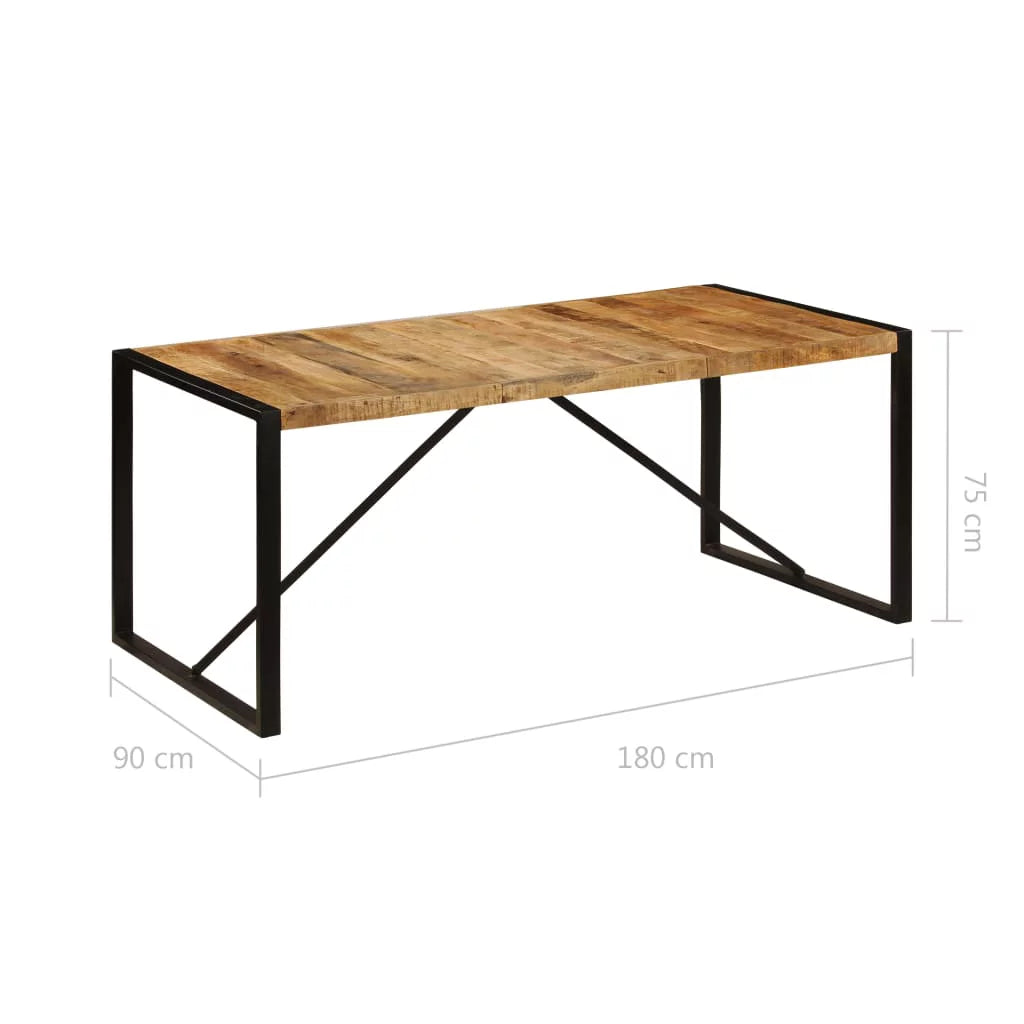 Solid Mango Wood Dining Table H143904