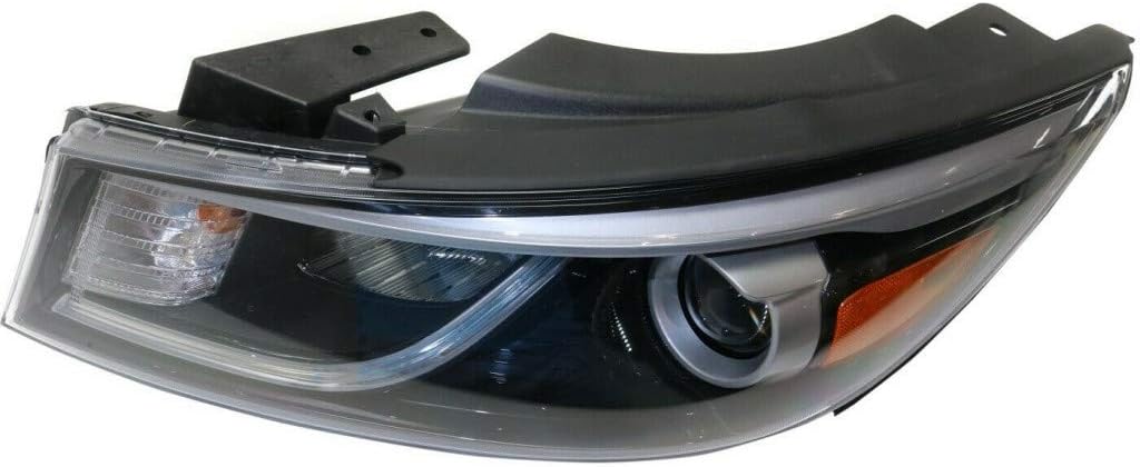 Kia Forte5 Headlight Assembly 2015 2018 Pair Halogen K519