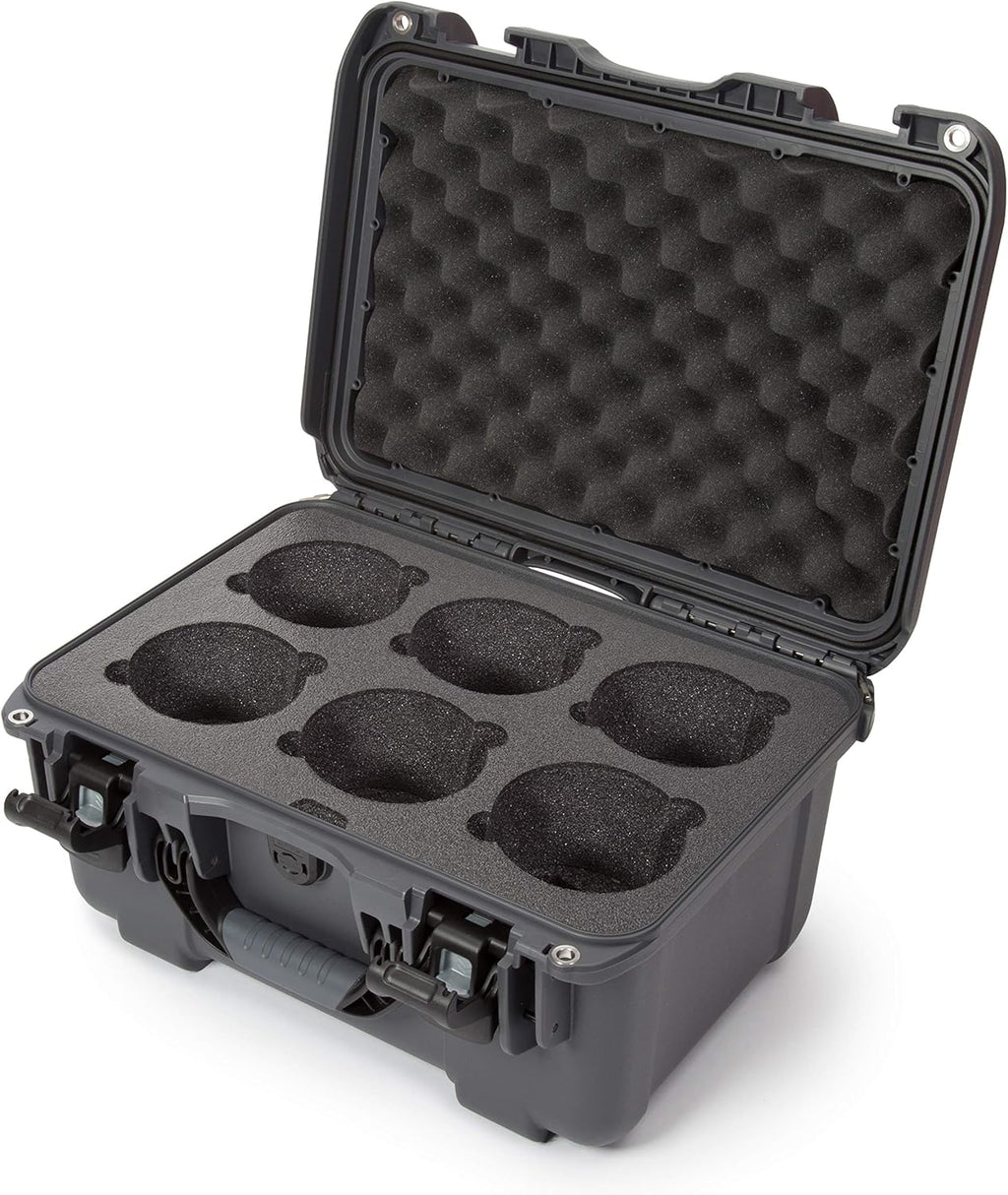 Black Waterproof Hard Case with Custom Foam Insert G985