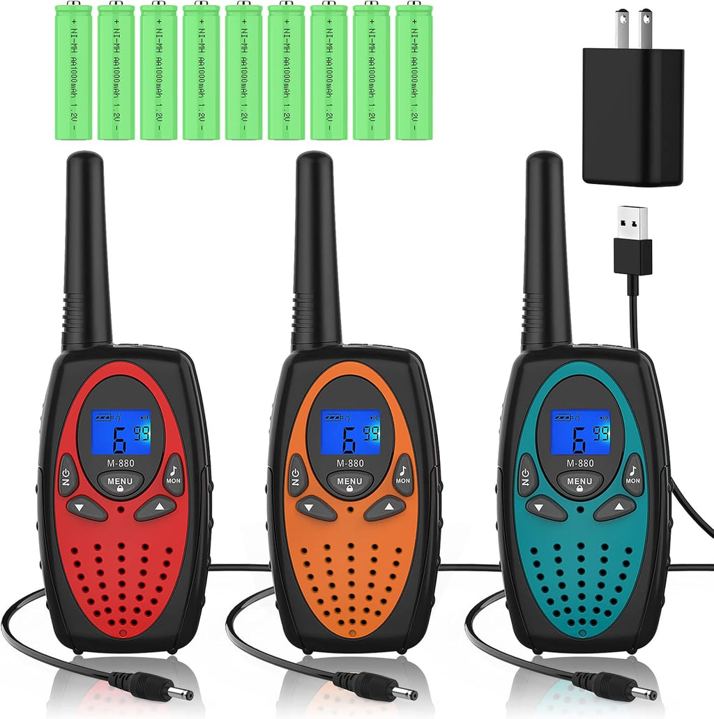 Rechargeable Walkie Talkie Two Way Radio, Pack of 2 I3650