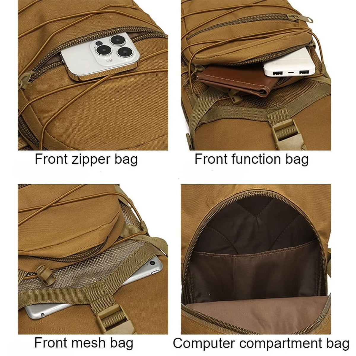 15L Molle Backpack Outdoor Sports Bicycle Backpacks Cycling Camping Bag E26729