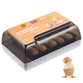 9-35 Eggs Fully Automatic Egg Incubator with LED Candler, Pack of 2 D562