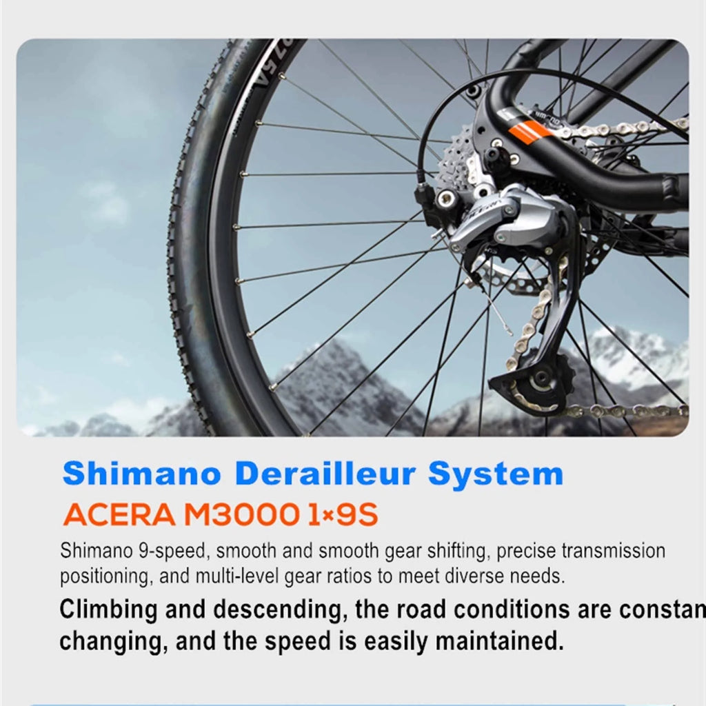 7 Speed 36V 14Ah 250W 27.5 Mountain Electric Bike G444