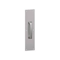 Square Corner Pull Plate on Satin Stainless Y315