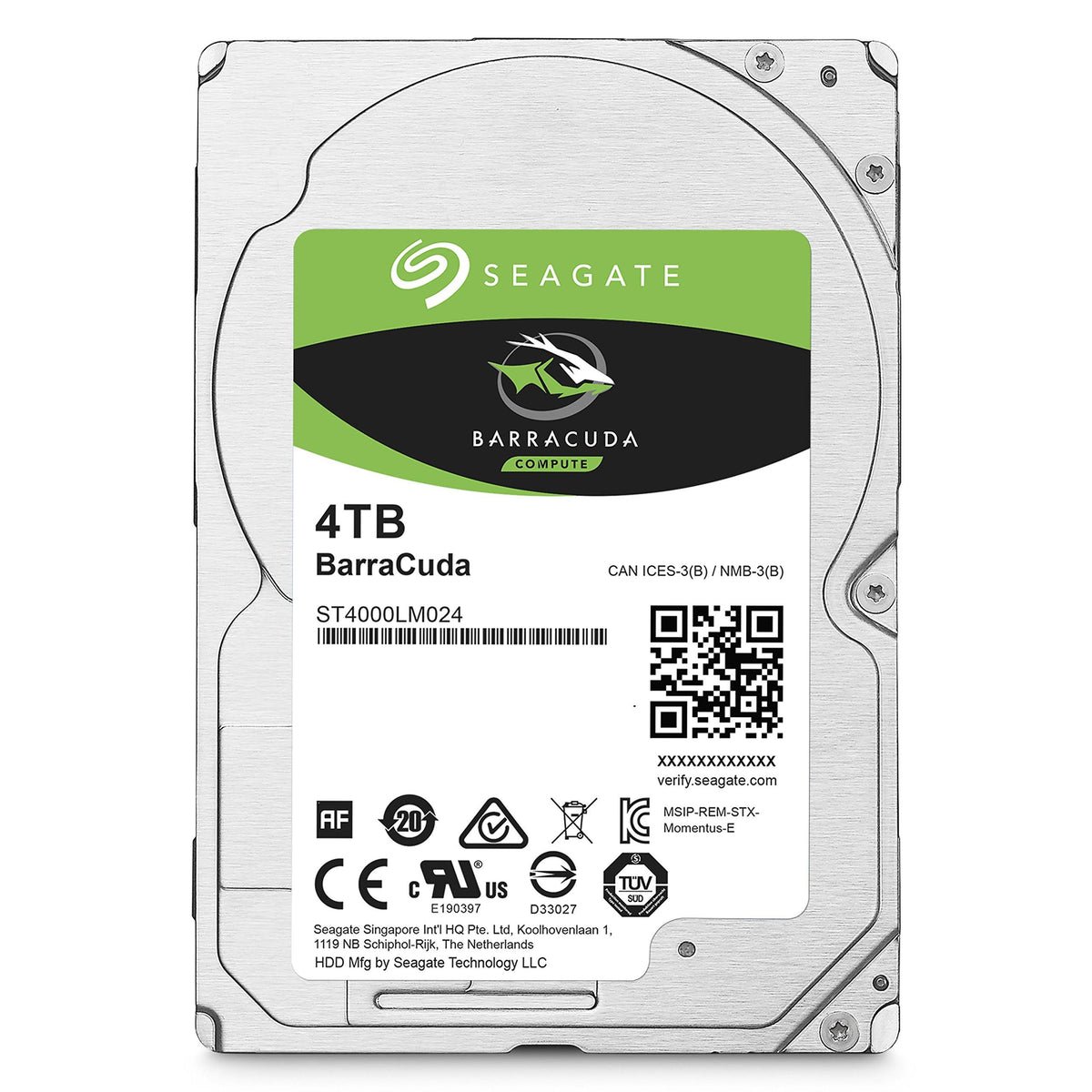 4 TB Internal HDD SATA 6Gb/s 5,400 rpm O443
