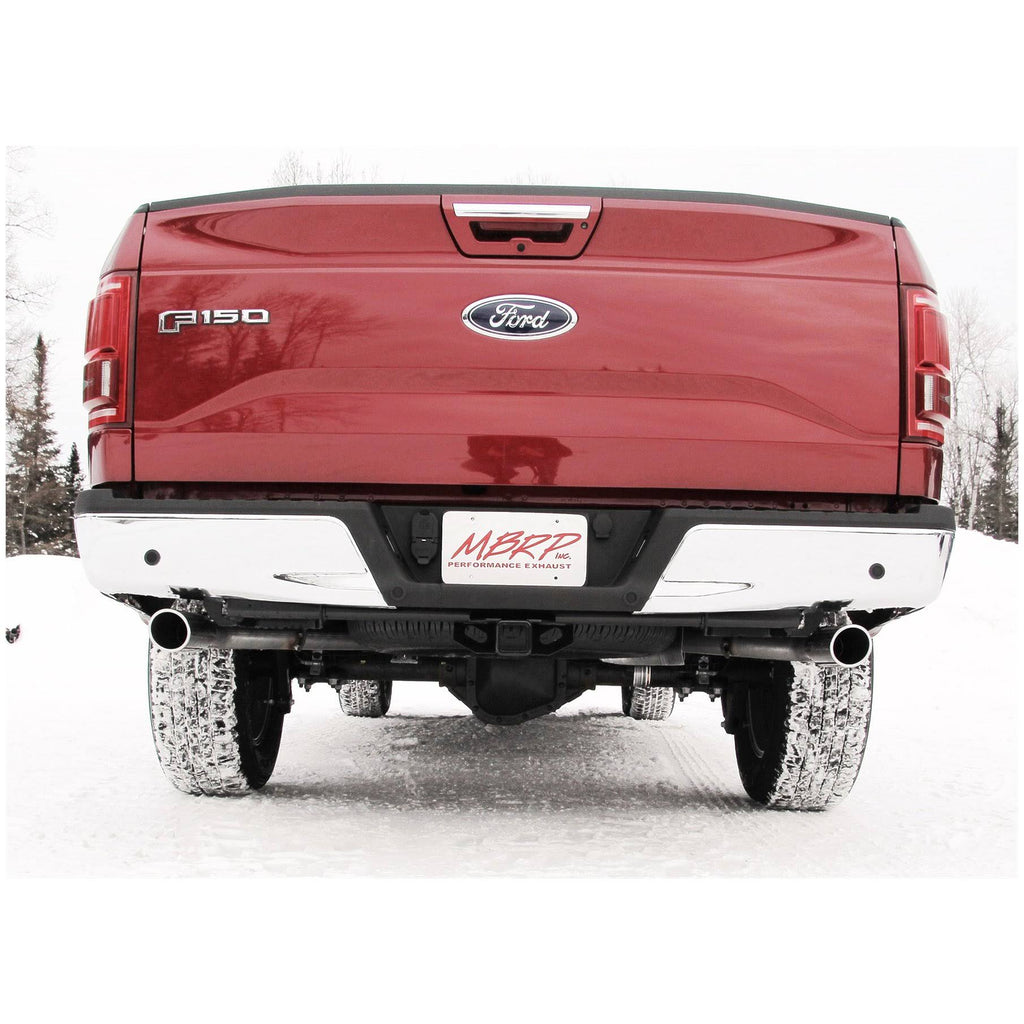 3x22 Black Cat-Back Exhaust System W2062