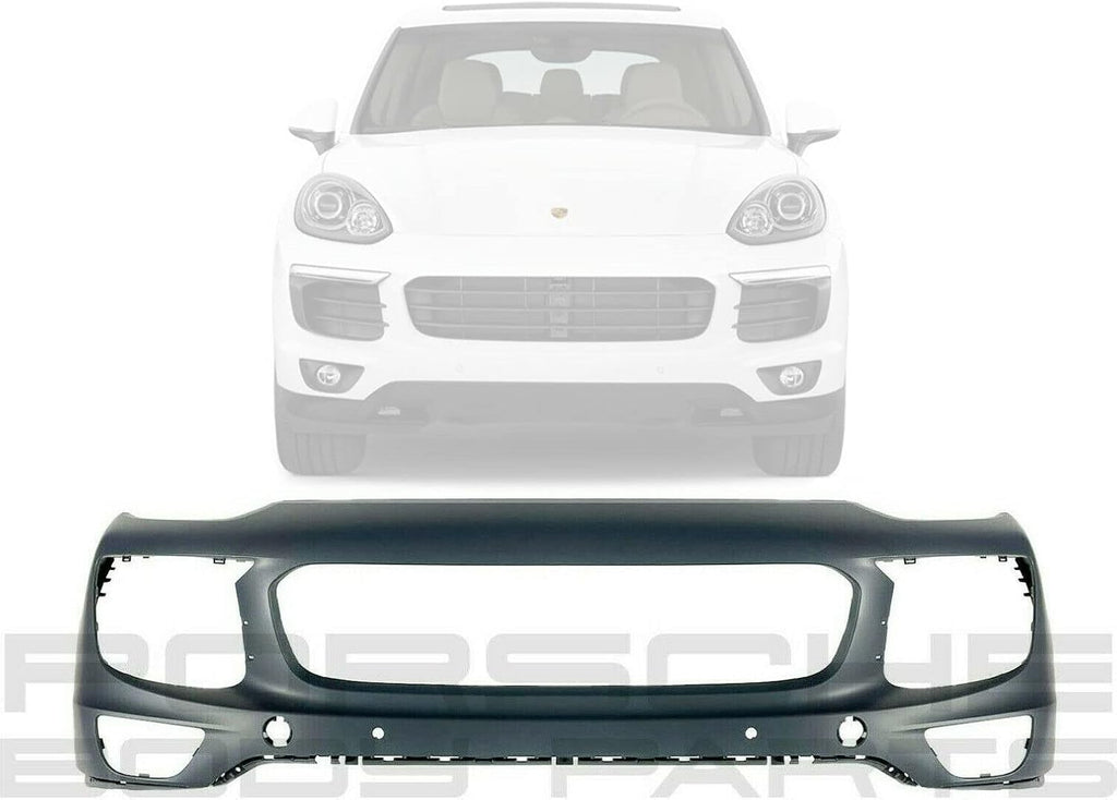 Front Bumper Cover With Parking Assist Fits Porsche Cayenne 2015-2017 V7135