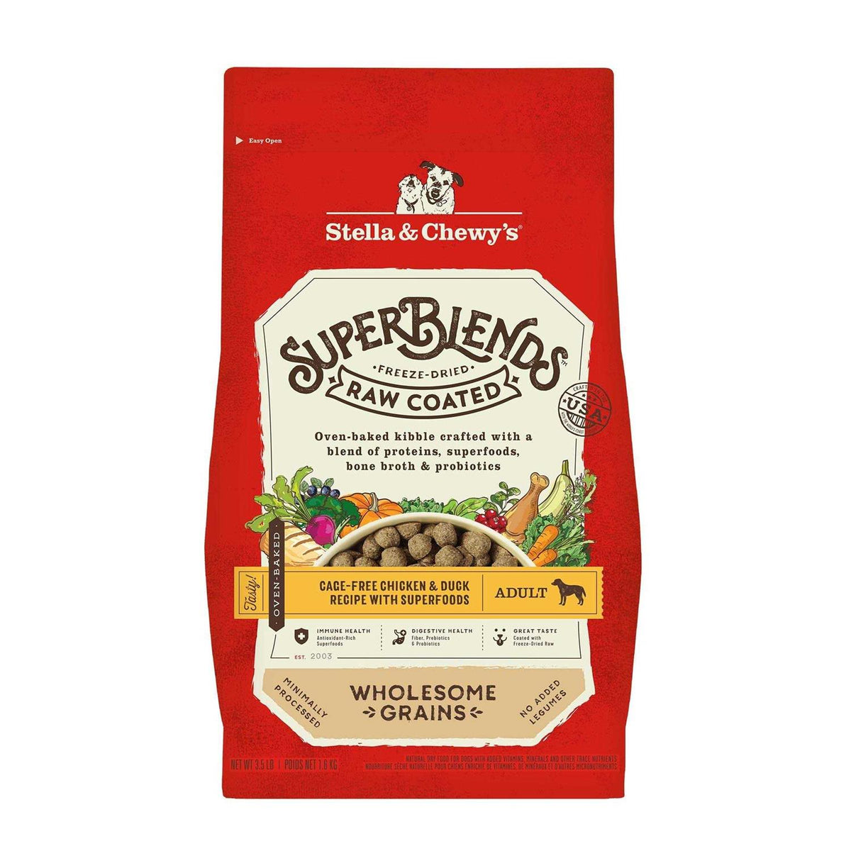 Cage Free Chicken & Duck Recipe with Superfoods S7144