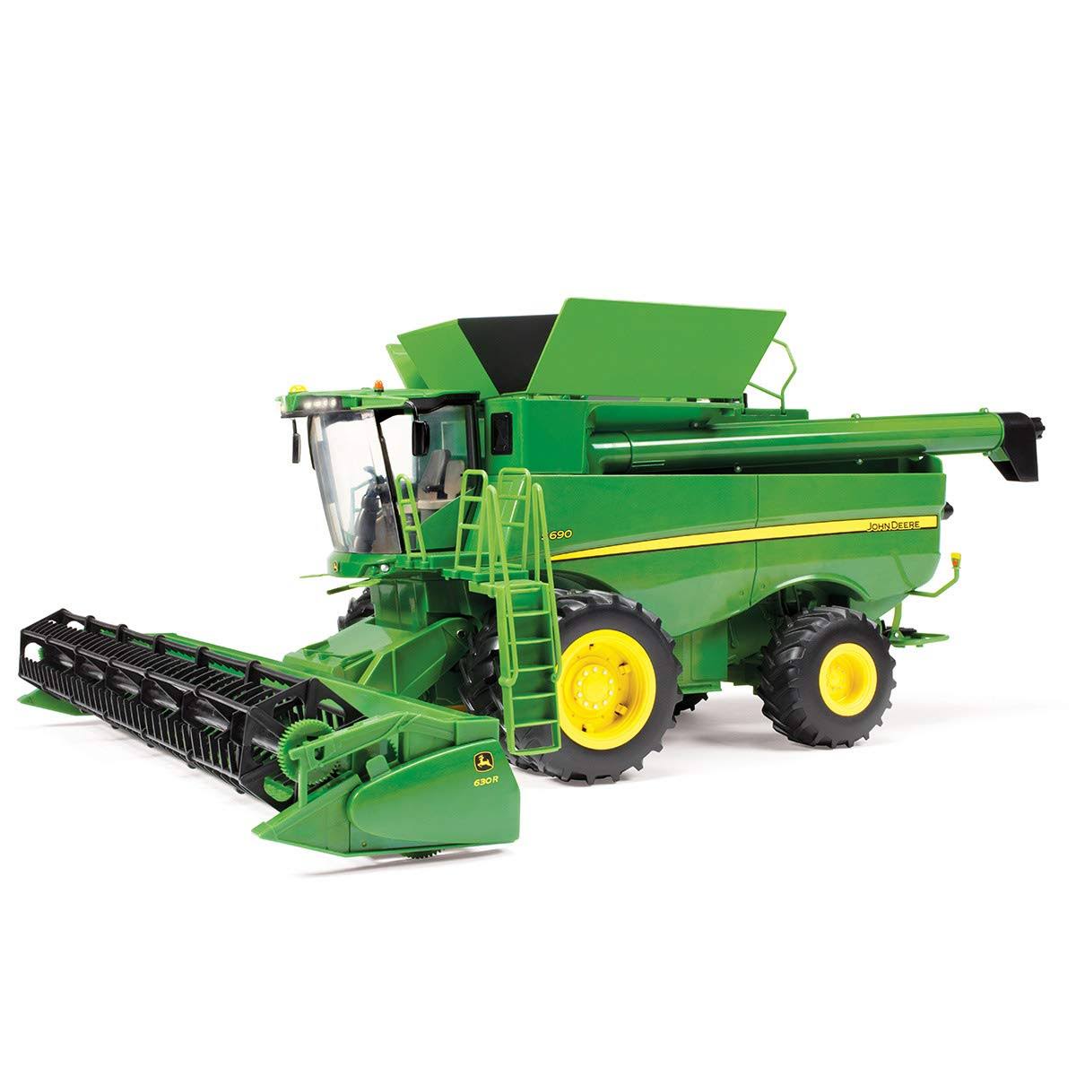 John Deere S690 Combine with Corn and Draper Head U967828