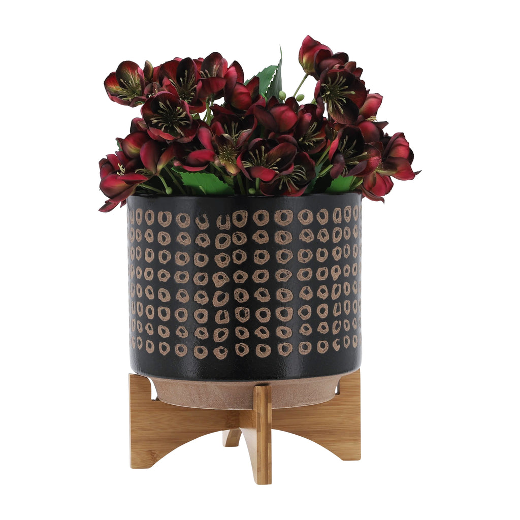 Ceramic Planter On Stand Z59957