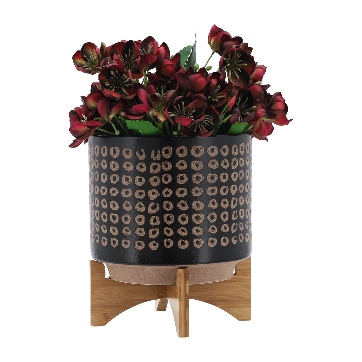 Ceramic Planter On Stand Z59957
