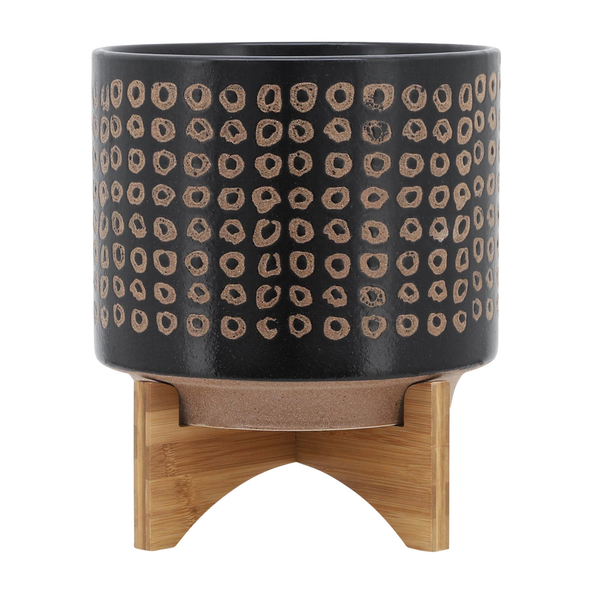 Ceramic Planter On Stand Z59957