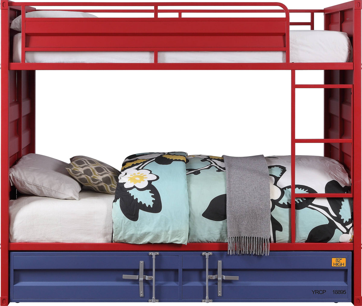 Blue Twin Trundle I611