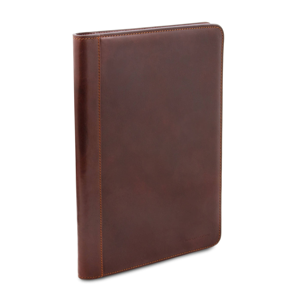Brown Leather Document Case with Ring Binder U980063