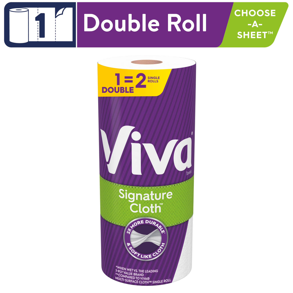 Cloth Paper Towels, 1 Double Roll E161284