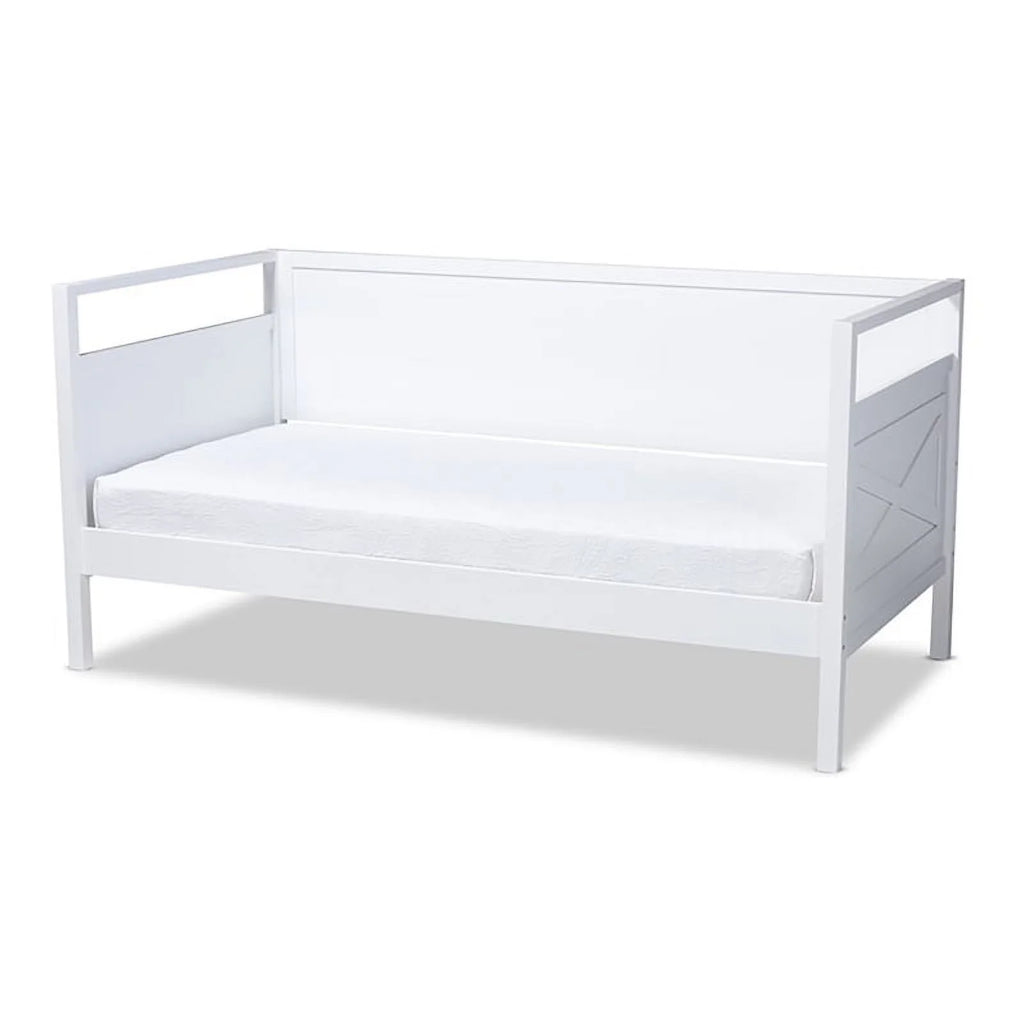 White Twin Size Daybed T667085