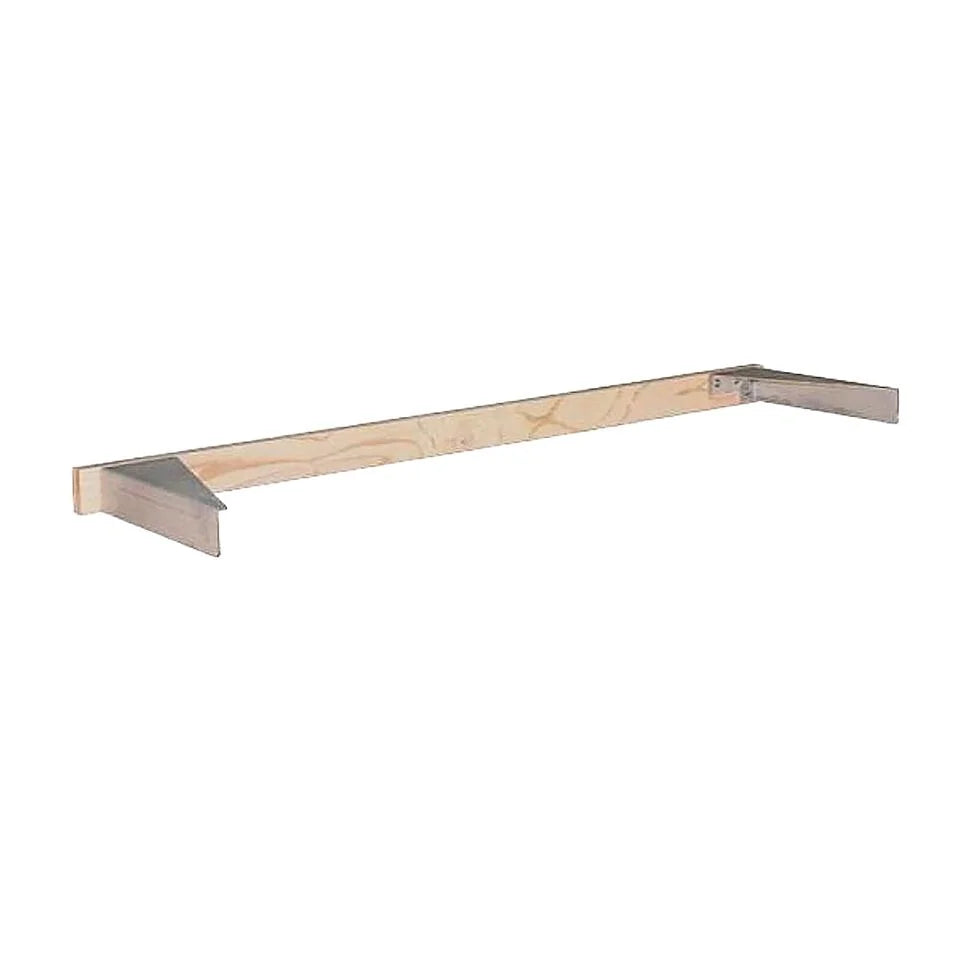 Floating Shelf, 36"L x 10"D x 2.5"T, Solid Wood and Wood Veneer M605