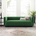Emerald Velvet Tufted Sofa Z277378