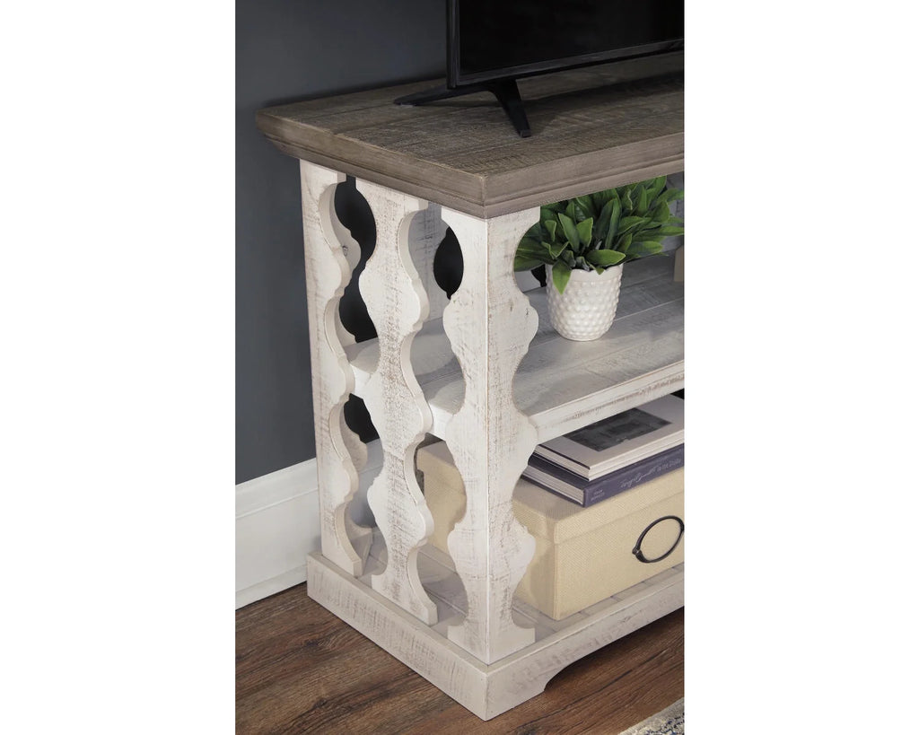 Gray/White Sofa Console Table J642625