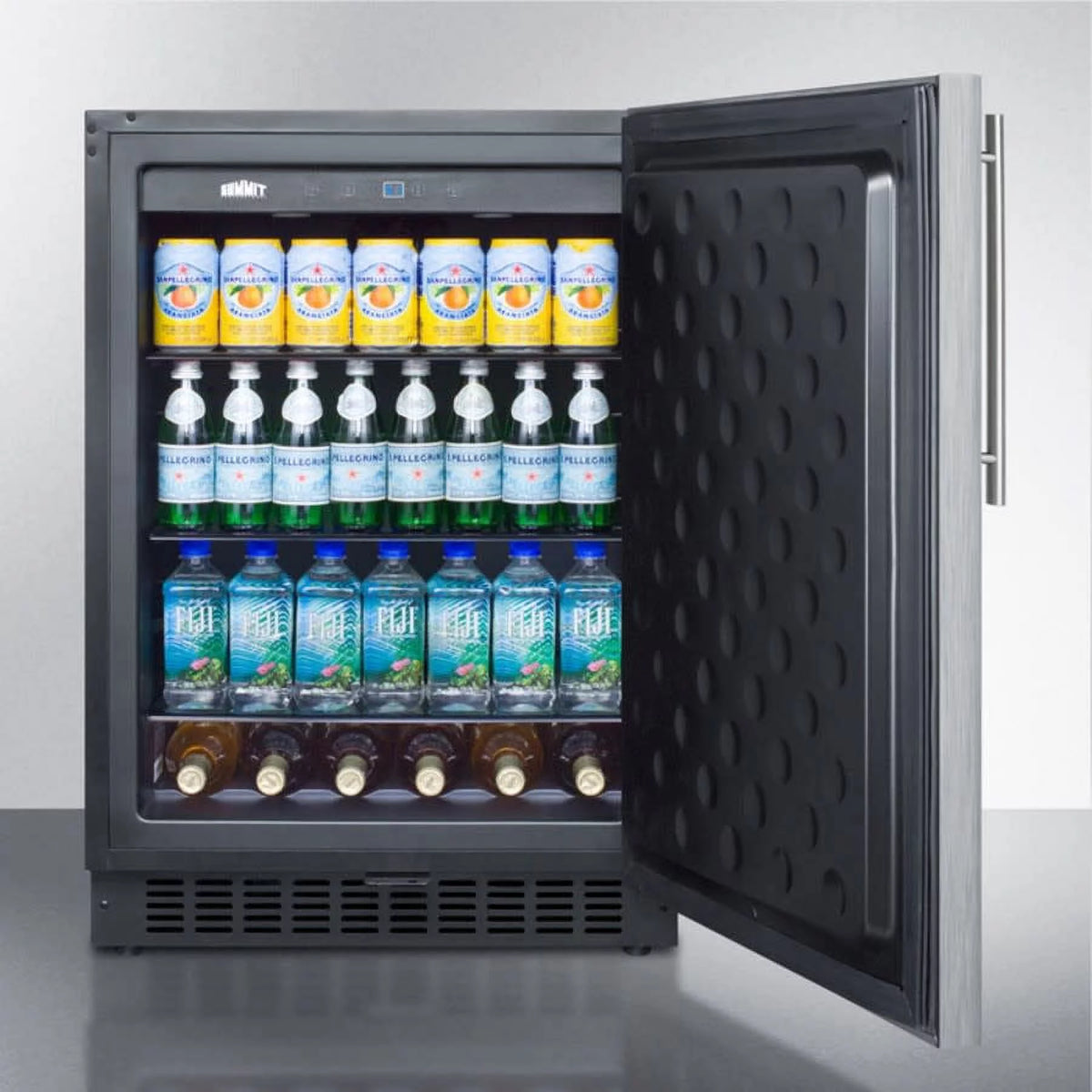 24 in. Stainless Steel Outdoor Built-in Refrigerator with Lock K108704