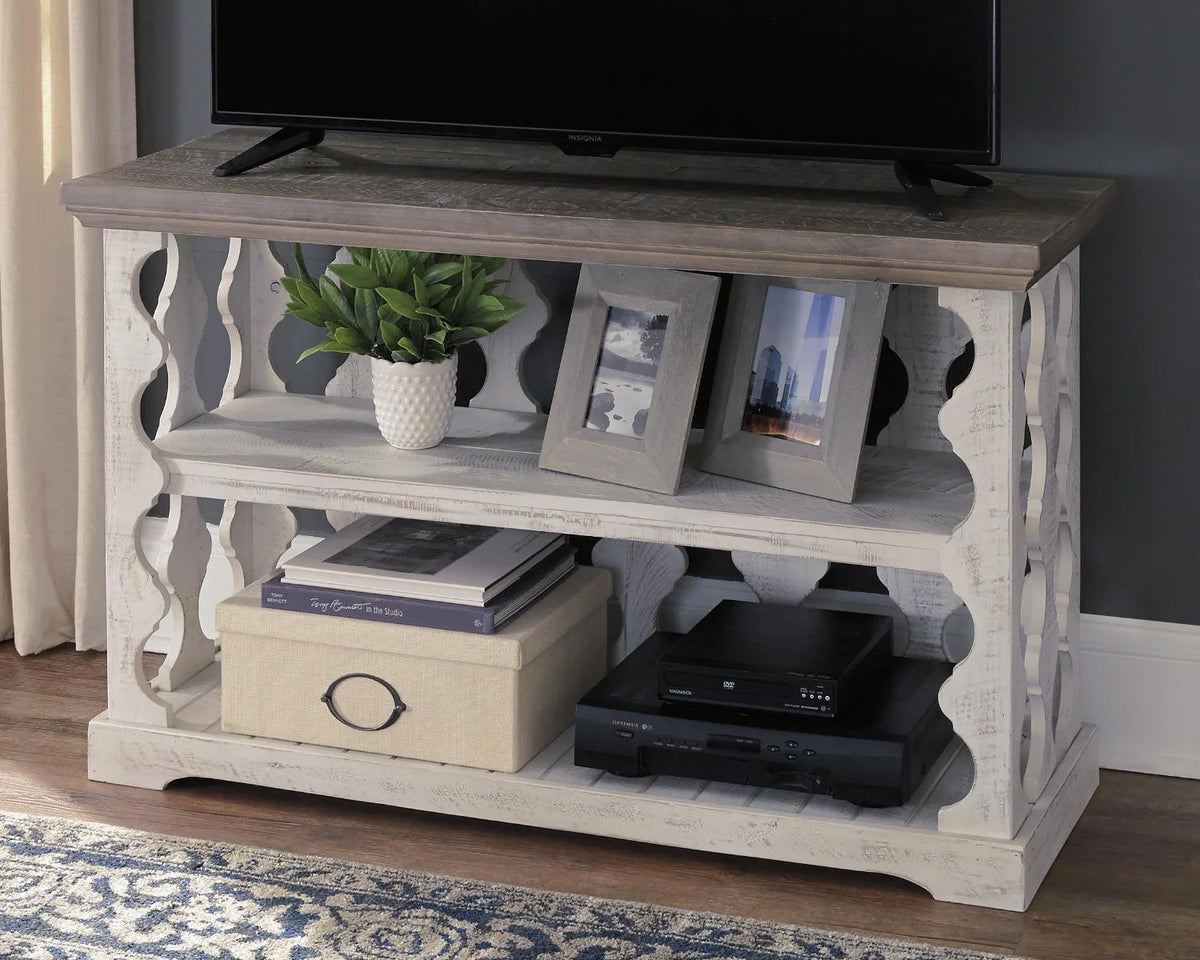 Gray/White Sofa Console Table J642625