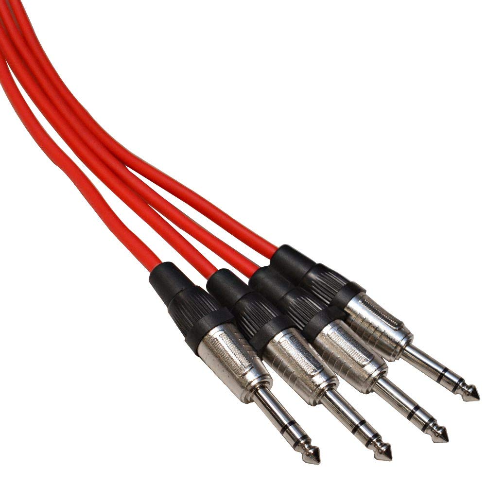 12 Channel 100 Foot XLR Low Profile Snake Cable with 4 TRS Returns S374535