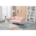 Pink Velvet 3-Seater Tufted Sofa M17362
