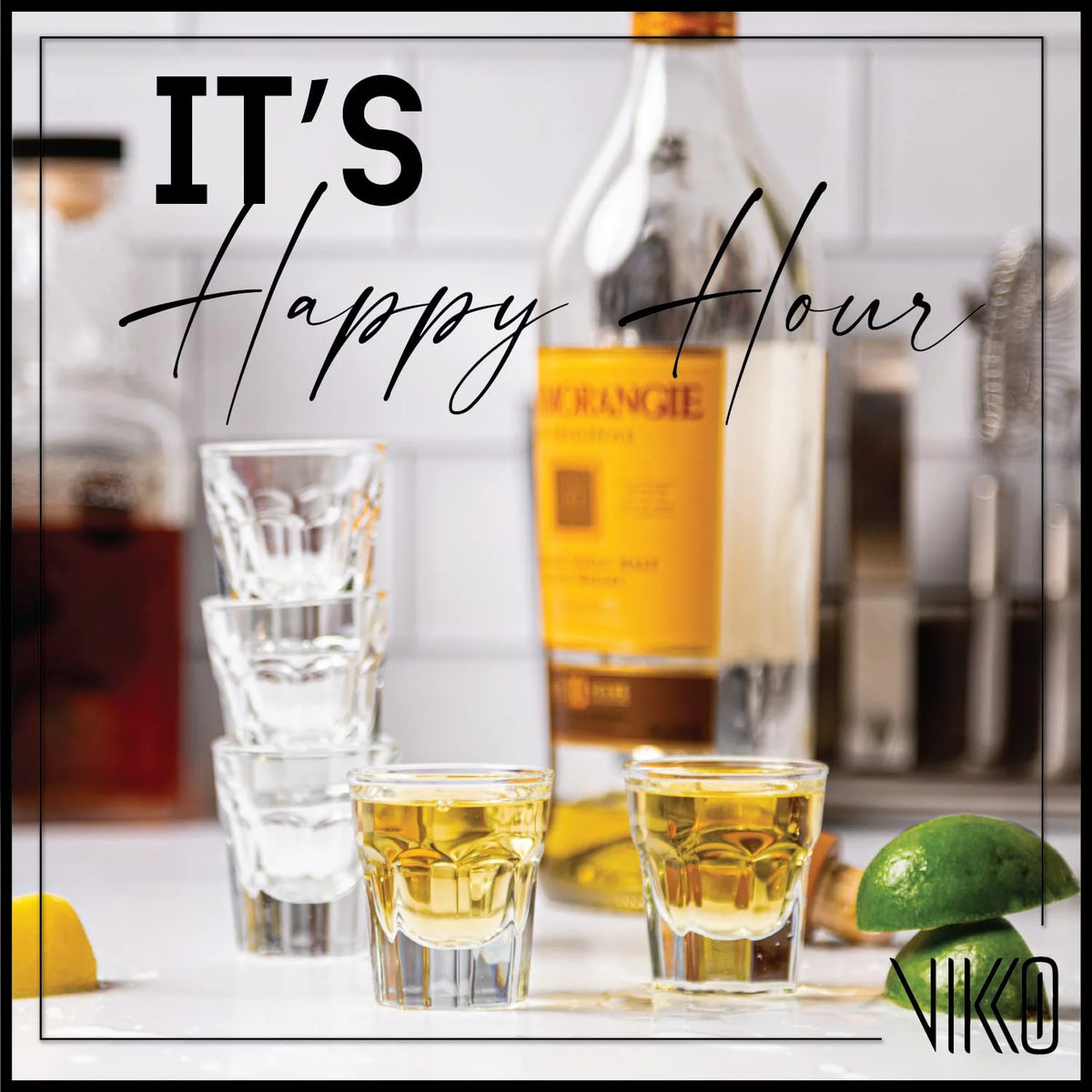 1 Ounce Shot Glasses Set of 6 K425