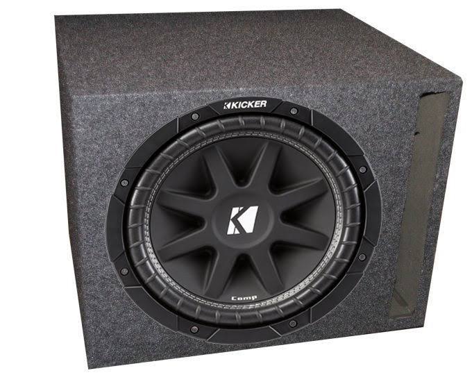 12x22 300W 4-Ohm Car Audio Subwoofer with Single Vented Enclosure S770127