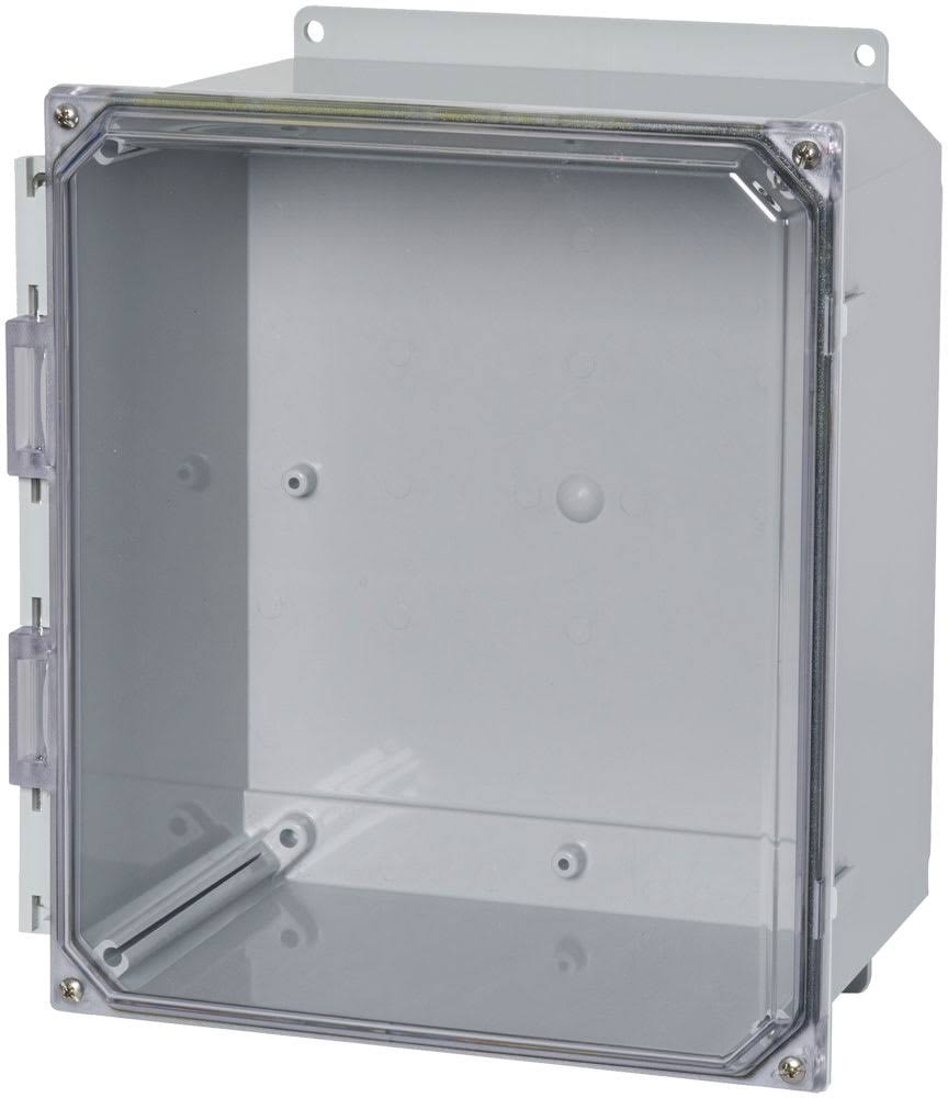 16X14X8 Clear Polycarb Lift Off Case with Flange I90010