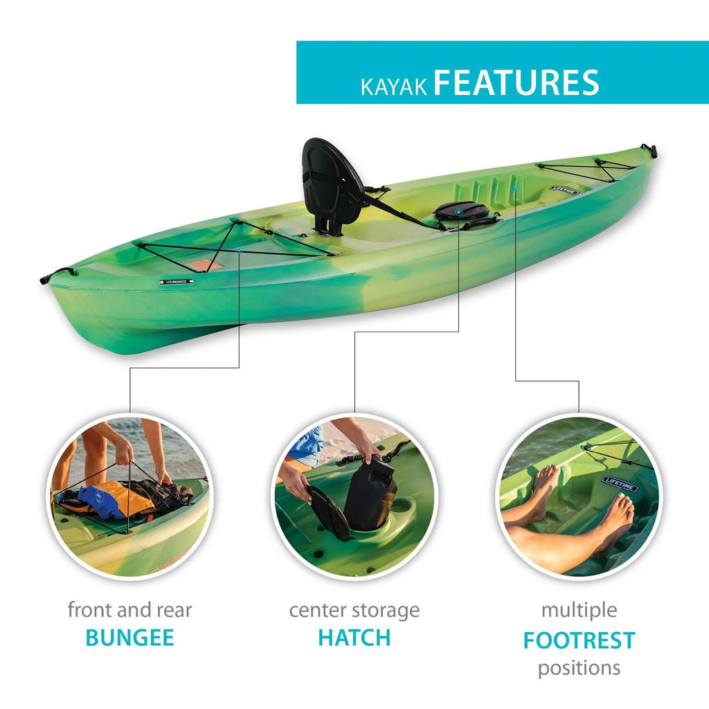 Sit-On-Top Kayak with Paddle X24102