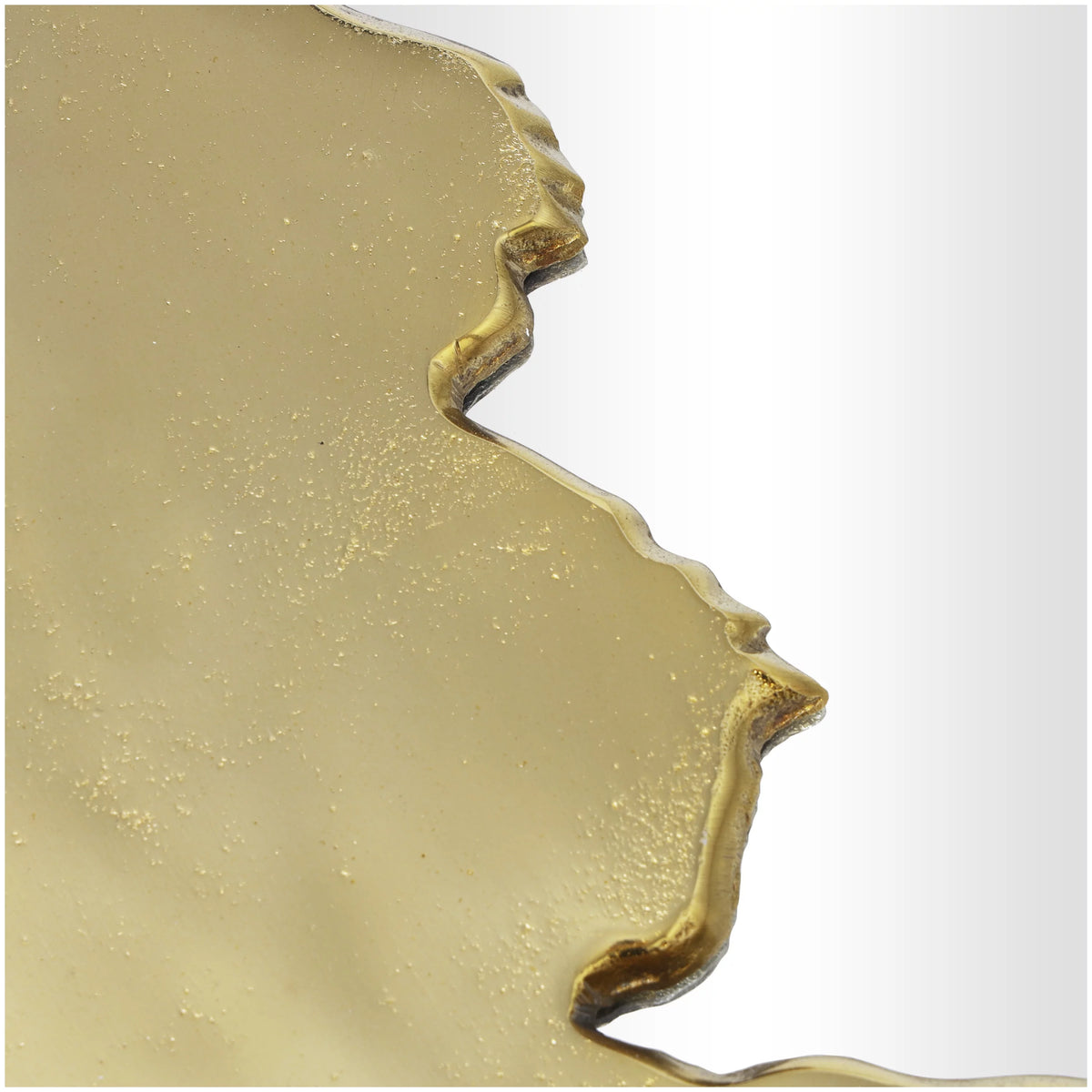 36" x 36" Gold Handmade Wall Mirror B180861