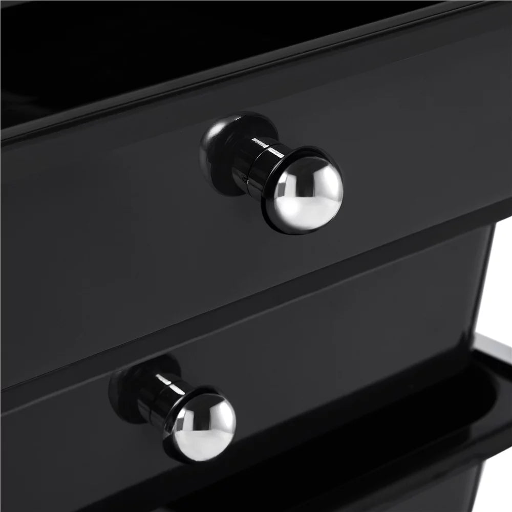 Black 12 Drawer Rolling Storage Cart Z89054