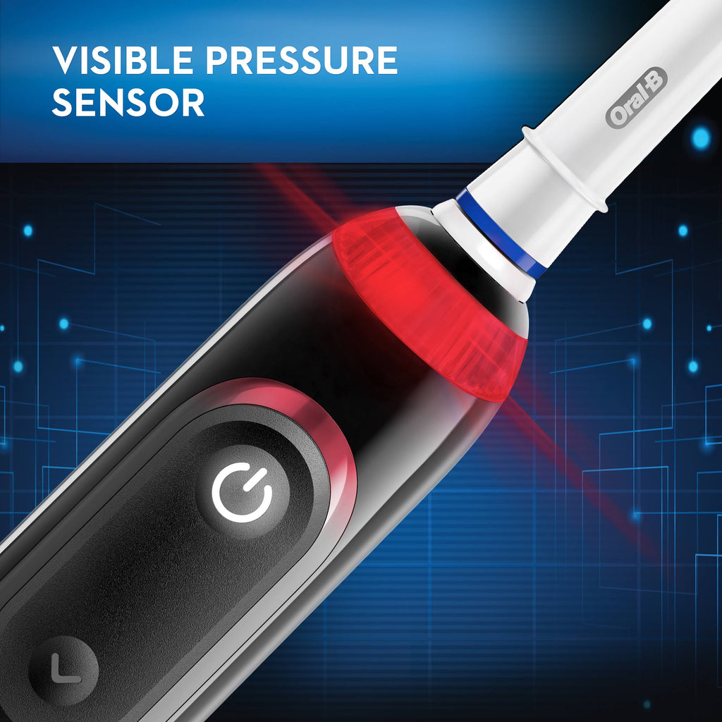 Black Power Rechargeable Electric Toothbrush C6201