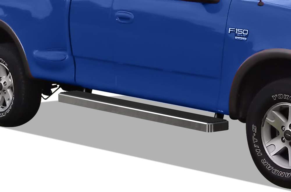 304 Stainless Steel Polished Silver 5 inches Running Boards N46637