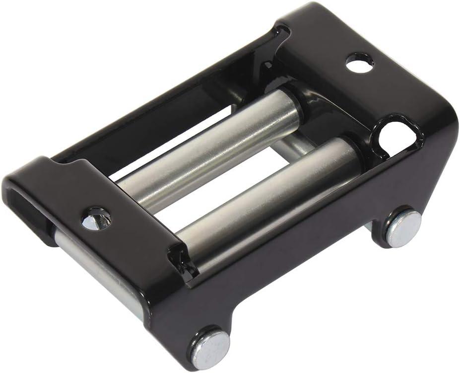 ATV Winch Roller Fairlead 3000-4000 LBs 4-Way Roller Cable Guide Pack of 2 B42914