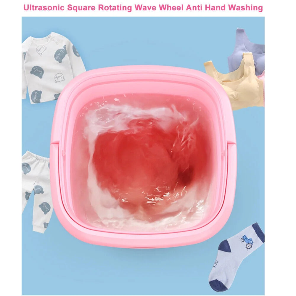 Foldable Clothes Washer with Dryer Bucket V873