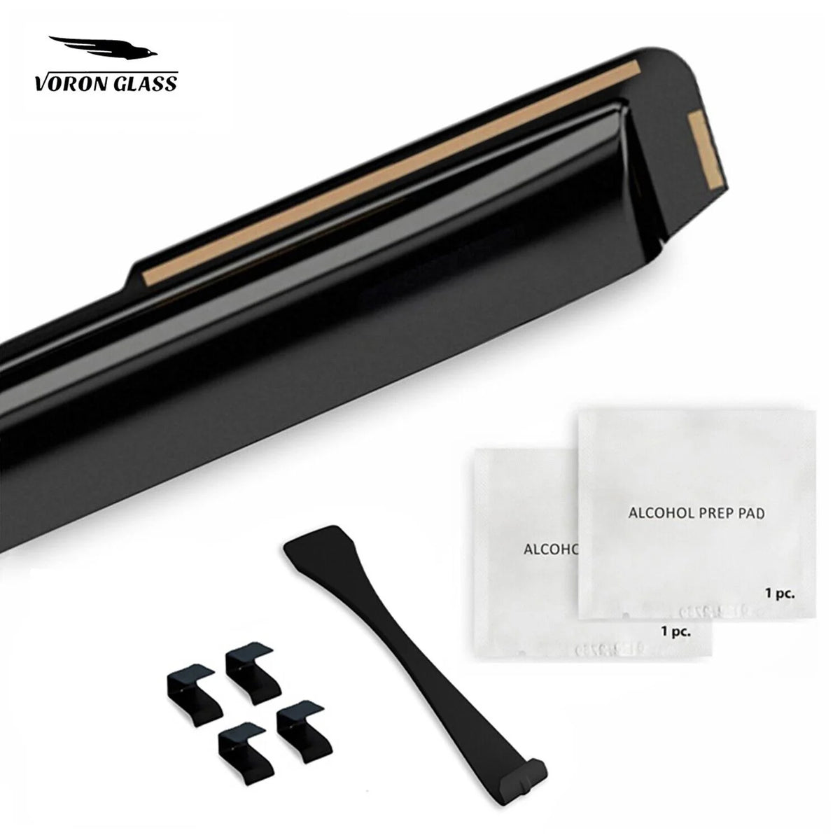 4 Pieces In-Channel Rain Guards for Subaru Impreza Hatchback M782050