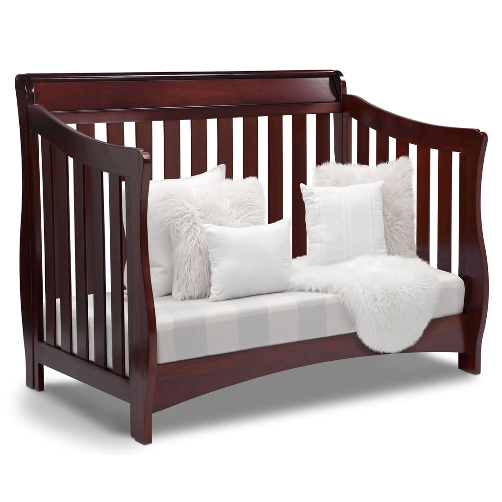 Black Cherry Espresso 4-in-1 Convertible Crib C4490